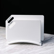"WHITE" STONY SET Pure White premium stone-look hygienic cutting board by Stony — Foto