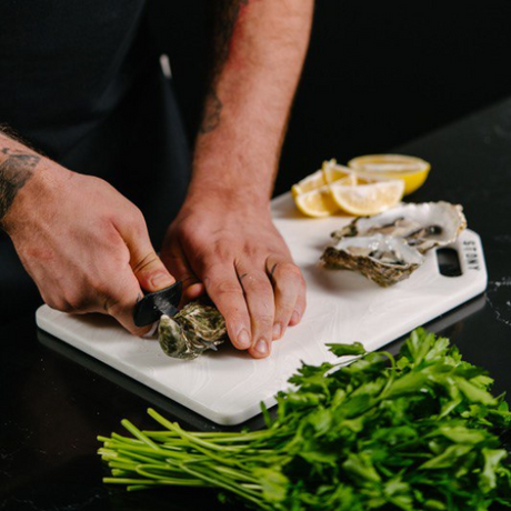 "MARBLE" STONY SET Venice premium stone-look hygienic cutting board by Stony — Foto