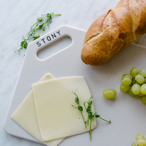 "STAR" STONY SET Sparkling Sand premium stone-look hygienic cutting board by Stony — Foto